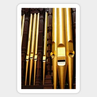 Tabernacle Organ Pipes Sticker